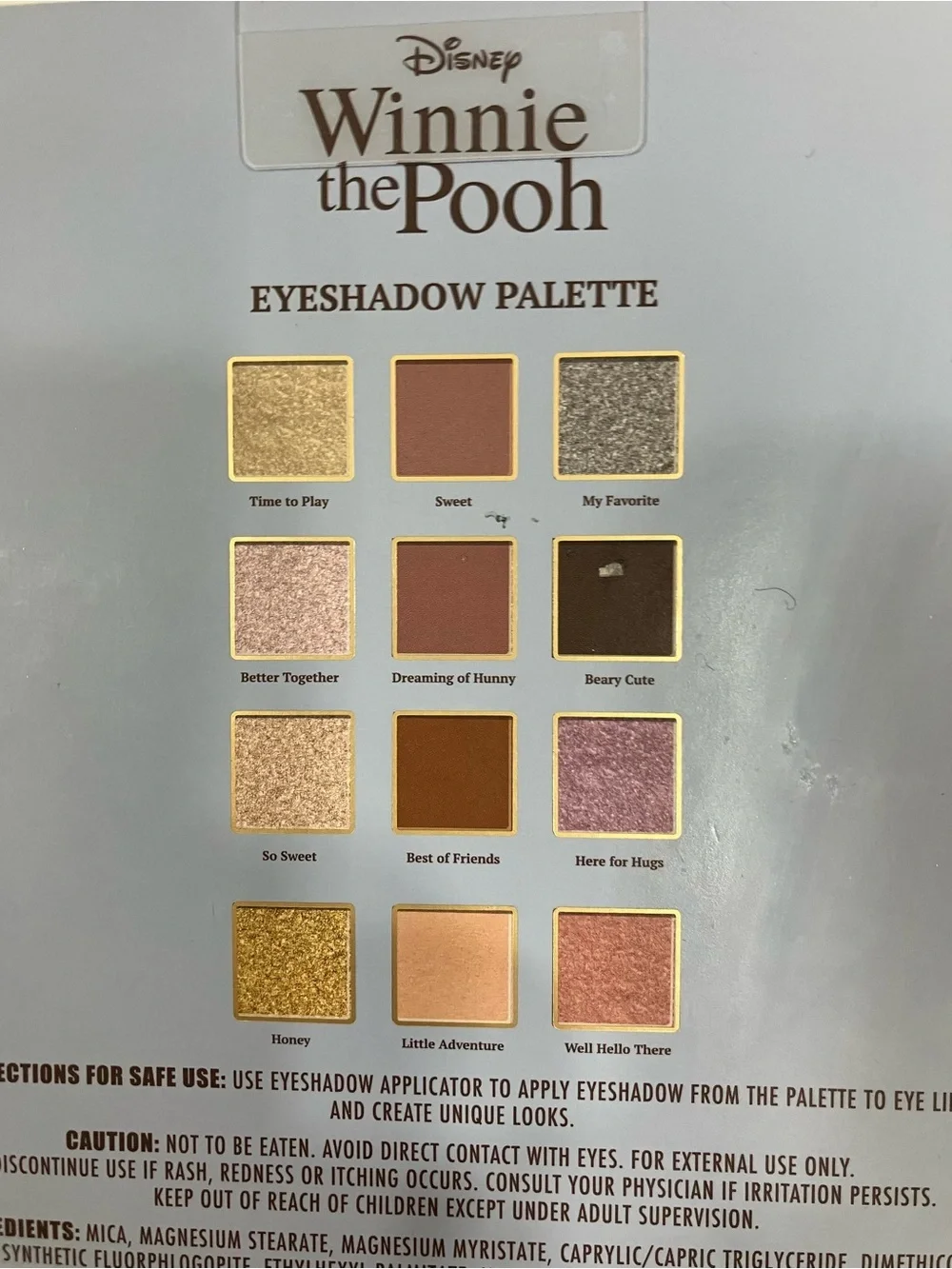 Winnie the Pooh Eyeshadow Palette